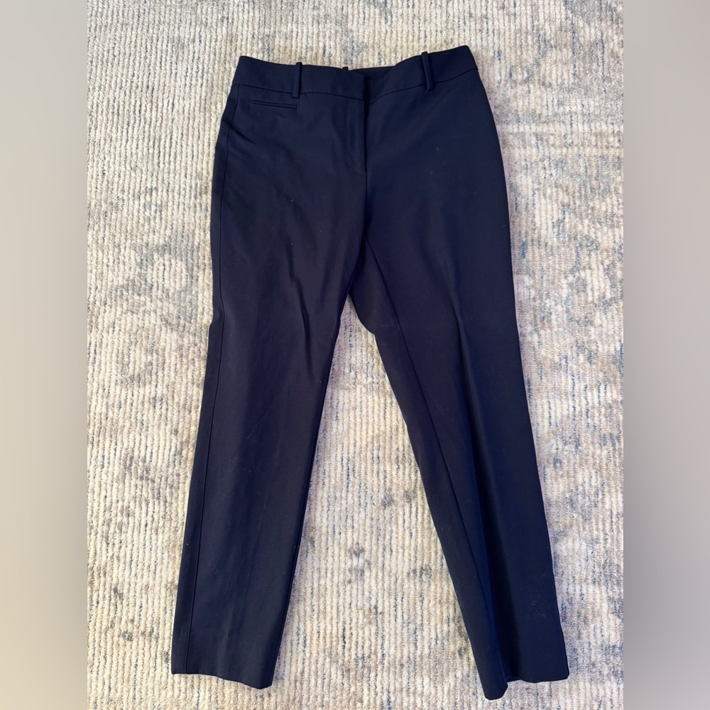 White House Black Market Women's Black Cropped Pants